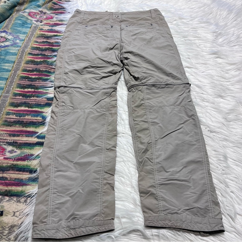 Kuhl Gray convertible Cargo Pants Lightweight Versatile
